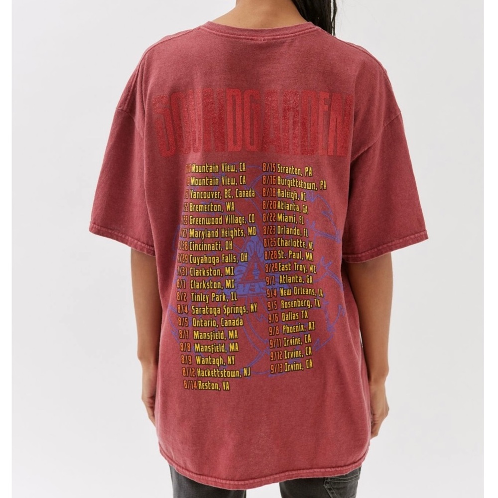 NWT Urban Outfitters | Soundgarden Tour T-Shirt Dress | S/M - Picture 6 of 8